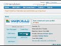 how to create a flash web poll for your Friendster Profile