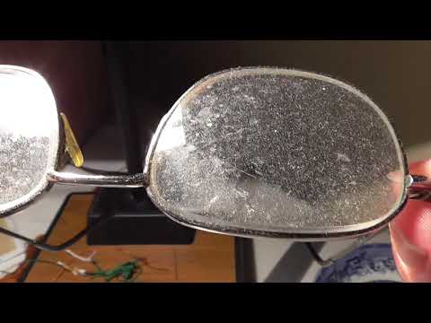 how to repair glasses scratch