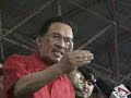 Anwar Ibrahim speech at Protes-Geramm sejuta rakyat(part2)
