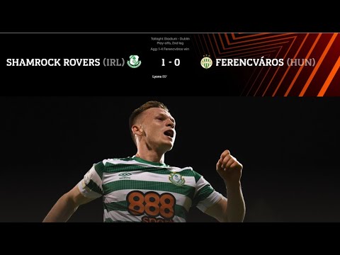 FC Shamrock Rovers Dublin 1-0 TC Torna Club Ferenc...