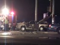 Car Versus Stoplight Pole Palatine Road and Kennicott Avenue Arlington Heights