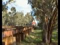 Passenger Train ,The Ghan , Locomotive NR 74 , Australia.
