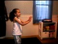 Little girl has slam dunk skills