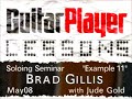 brad gillis, the king of the floating floyd rose tremolo system, shows some of his favorite whammy bar approaches. 

interviewed by jude gold for guitar player magazine.