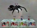 super smash bros brawl final smashes subscribe to my channel for more! ask me what game to upload and i'll upload! ask me questions! bdcool187 made this video not me. i don't own this video. copyright � sora ltd. copyright � nintendo characters and where there from diddy kong (from donkey kong country), ike (from fire emblem), king dedede (from kirby), lucario (from pokemon), lucas (from mother 3/earthbound 2), meta knight (from kirby), pikmin & olimar,(pikmin) pit (from kid icarus), pokemon trainer (controls 3 pokemon, you switch between squirtle, ivysaur, and charizard to fight), rob (robotic operating buddy ? from gyromite & stack-up), solid snake (from metal gear solid), sonic the hedgehog, . wario, . wolf (from star fox). . mario (from nintendo), luigi (mario's brother),. donkey kong, falco lombardi (from star fox), fox mccloud (from star fox), ganondorf (from the legend of zelda), ice climbers, jigglypuff (from pokemon), kirby, link (from the legend of zelda), captain falcon (from f-zero), bowser (from mario), marth (from fire emblem), mr. game & watch (from classic game & watch games), ness (from earthbound), pikachu (from pokemon), princess peach (from mario), princess zelda (and her sheik transformation after using the down special move), samus aran (and her zero suit samus transformation after using final smash ? from metroid), yoshi (from mario), toon link [the younger one](from the legend of zelda: wind waker).