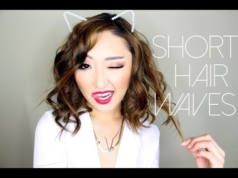 HOW TO: SHORT HAIR WAVES
