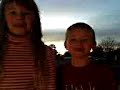 My adorable neighbors singing :)