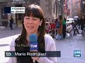 nazis protegidos por la policía ante el acoso antifascista