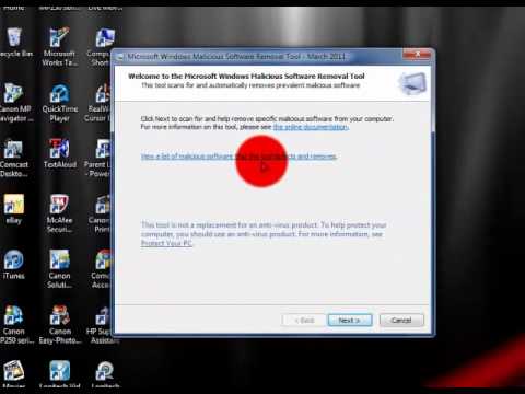 how to discover virus in computer