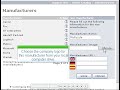 osCommerce Video Tutorial: Add new manufacturer