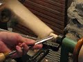 woodturning - part for kick sled - part 2