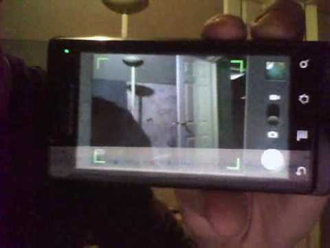 how to fix camera on droid x