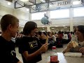 Deep throating a pizza