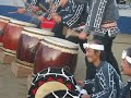 taiko session, korean and japanese taiko drummers played in Kyoto together clip1
