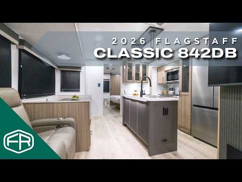 Thumbnail for 2026 Flagstaff Classic Travel Trailers 842DB Video