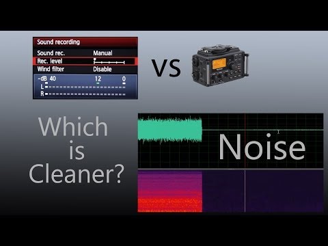 Camera - http://www.learningdslrvideo.com/noise-test/ Link to Rode VideoMic Pro: http://www.bhphotovideo.com/c/product/744768-REG/Rode_VIDEOMIC_PRO_VideoMic_Pro_Compa...