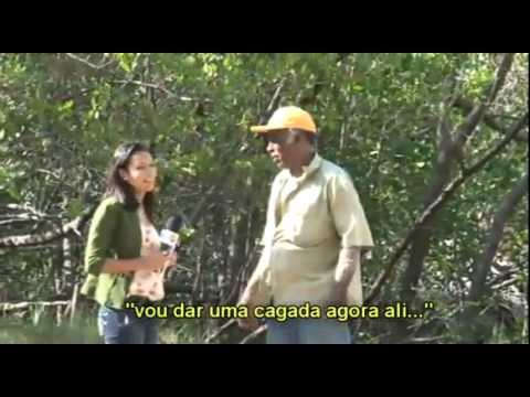 Repórter empata cagada