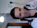 tait gettin his head shaved