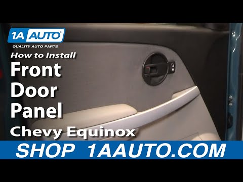 How To Install Replace Front Door Panel Chevy Equinox 05-09 1AAuto.com