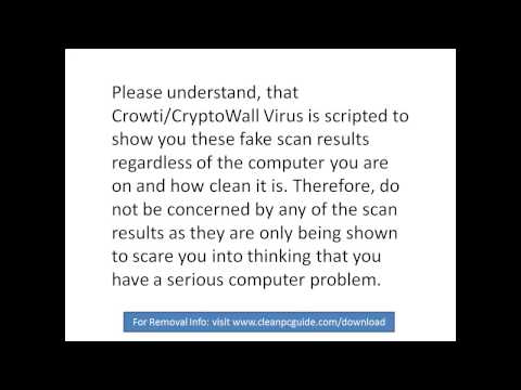 how to remove cryptowall