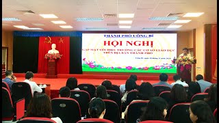 TP Uông Bí: gặp mặt hiệu trưởng các cơ sở giáo dục
