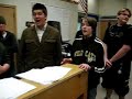 This was a quartet made up of Jake Oxley, Will Berendsen, Seth Boyte, and Dan Nonweiller...(srry if spellin is wrong)...Dan had a cold and he was able to hit that incredible low note without trouble!