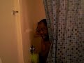 Fat guy caught shower singing 'Keyshia Cole-Love'
