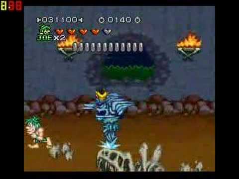 Joe  Mac 3 (Final Boss) -Super NES-
