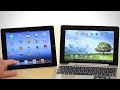 After watching the video read this article here: ritchiesroom.com Ok since its announcement last week there has been great debate about how a dual core processor with only 4 graphics cores like the Apple A5X can outperform a Quad Core processor with 12 Graphics cores? Well one of the first things we did was pitt the new iPad (iPad 3) against the ASUS Transformer Prime and its Tegra 3 CPU in some benchmarking tests to put the apple claims to the test and we were blown away by the results. We'd love to see your comments below, and we'll answer any questions you have so feel free to ask away. www.youtube.com Also on: www.facebook.com and Googles Page plus.google.com