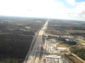 Landing at Houston George Bush Intercontinental Airport