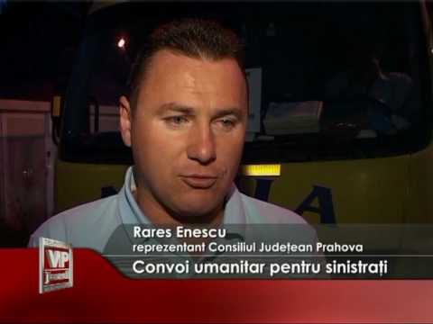 Convoi umanitar pentru sinistrati