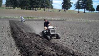 Waterville Days - Bolens Garden Tractor Plow Day 2