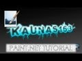 Paint.NET tutorial number 119 - Simple ellectric (electric) text