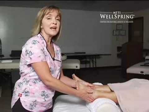 0 Foot massage   A reflexology demonstration