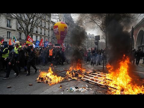 Frankreich: Hunderttausende demonstrieren gegen die Ren ...