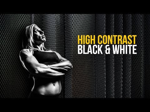 Create High Contrast Black and White Images Using Adobe Camera RAW and Photoshop