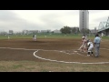 2014年11月8日【ベイスターズカップ】南河原リトルウィングス戦 3回裏