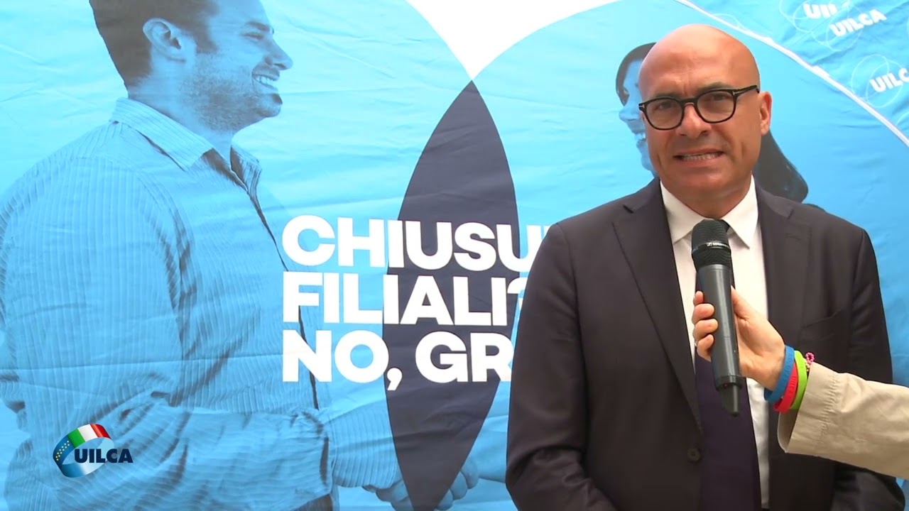 Luca Braia sulla campagna Uilca contro la desertificazione bancaria