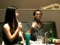 Andie and Suresh's moment