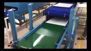 The feeding MC for dry 2 layer Convayer