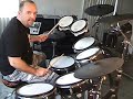 Left Side Versatility With Electronic Drums