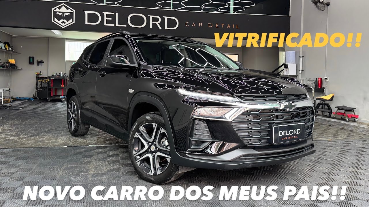 NOVO CARRO DOS MEUS PAIS!! CHEVROLET TRACKER LT 2026 - VITRIFICAÇÃO COMPLETA DELORD CAR DETAIL!!