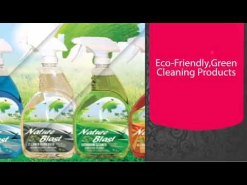 Nature Blast Eco Friendly Green Cleaning Products Advertisement