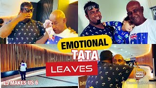 Emotional Tata leaves Melbourne 