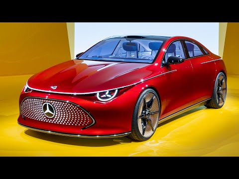 Mercedes-Benz CLA concept – A new ultra-efficient Tesla Model 3 rival
