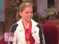 Shawn Johnson on the Ellen show