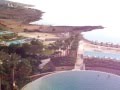 videos de vistas del mar muerto desde el hotel Kempinski