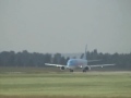 doncaster airport  uk  nouvelair a320   2 b737s