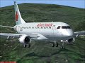 Hong Kong Kai Tak IGS rwy 13 landing Embraer 175 Hong Kong Kai Tak IGS rwy 13 landing Embraer 175