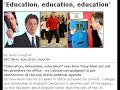 NEW LABOUR equals TREACHERY: Education